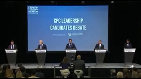 Conservative Leadership Race : Meet the Candidates at the Debate