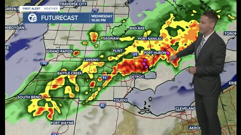 Detroit Weather: Severe storm threat as heat indices climb to 100°+