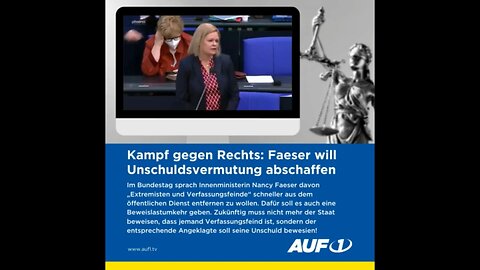 Nancy Faeser gefährlich?