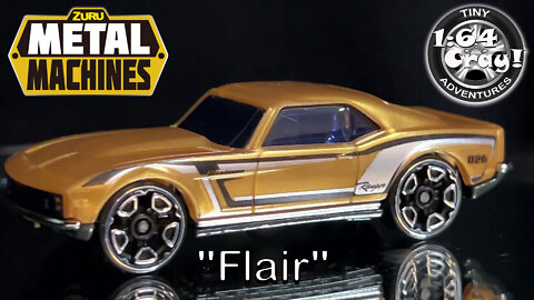 "Flair" in Gold- Model by Metal Machines by ZURU