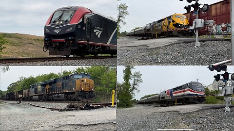 Lots of Goodies on The CSX RF&P Sub Today!