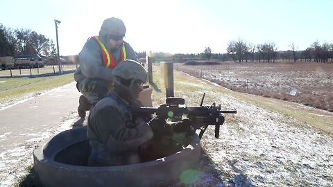 U.S. Army Reserve 704th Chemical company fires M320 Grenade Launcher for first time