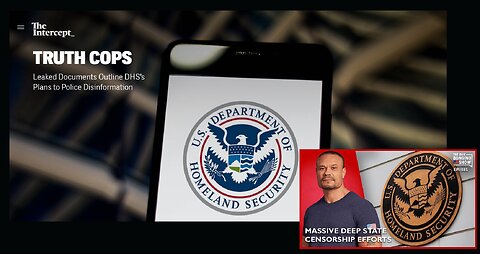 Intercept Report Bombshell - Massive Deep State Censorship Efforts Exposed