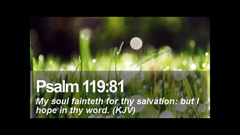 Prayers in PALEO HEBREW #39: LONGING FOR SALVATION PRAYER