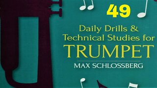 [TRUMPET TECHNICAL STUDIES] Max Schlossberg Octave Drills for Trumpet 049