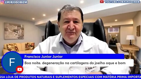 Degeneração nas cartilagens