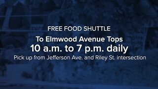 Tops Supermarket Shuttle in Food Desert