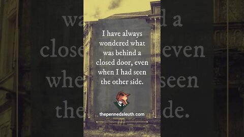 Behind a Door; you never know what you find behind some doors... #shorts #shortstory