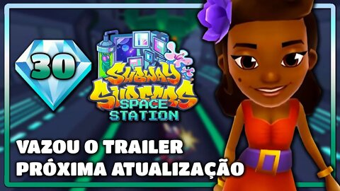 Subway Surfers Estação Espacial | Caçada Sazonal | Próxima Atualização