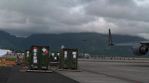 U.S. Air Force C-17A Globemaster III Lands in Hawaii to Support Mobility Guardian 23