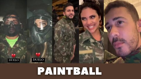 Carlinhos Maia Levou a Sua Turma Para Um Jogo de PAINTBALL | DUELO de BABAU E EMILY