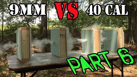 9mm vs .40... Head to Head: House Test