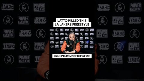 REMIX: LATTO Freestyling on LA LEAKERS