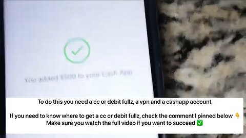 Scamming, carding swiping Cash app method cc debit fullz available