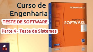 Teste de Software Cap. 8 Parte 4 Teste de Sistemas, Sommerville