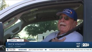 Veterans Appreciation drive-thru at Liberty High School