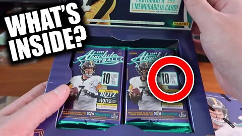 2019 NFL PANINI ABSOLUTE FOOTBALL CARD BOX BREAK!!