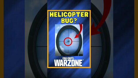 This Helicopter Is Buggin 😂 | Warzone Shorts #shorts