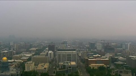 Smoke from wildfires in Canada drifting into Colorado's urban corridor, eastern plains