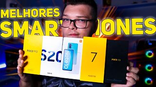 TOP 5 SMARTPHONES para COMPRAR HOJE! (Junho 2021)