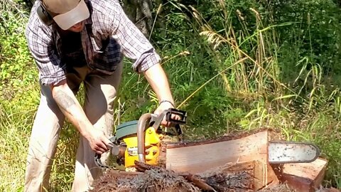 Pioneer Chainsaw Life in Slocan BC