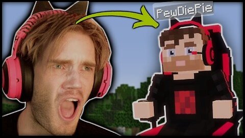 I found a PewDiePie Boss in Minecraft ! (Real) -part -26