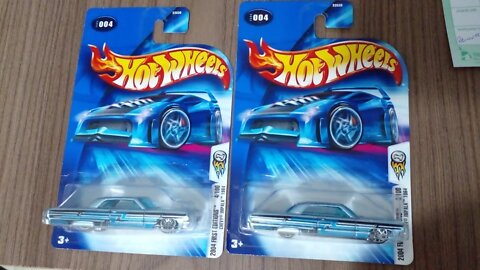 Hot Wheels 1964 Chevy Impala variações roda LANÇAMENTO 2004 Hot 100