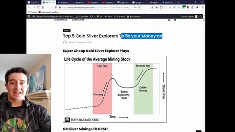 Gold Silver Mining Stocks Explorers Top 5 Q4 2020 😃 Best List You Will Find Stock Market Picks