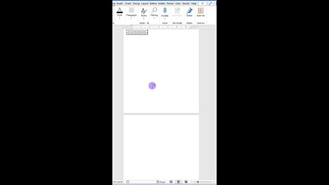 Delete Blank Page in Microsoft Word in Seconds! #WordTips #MSWord #Shortcuts #ProductivityHacks