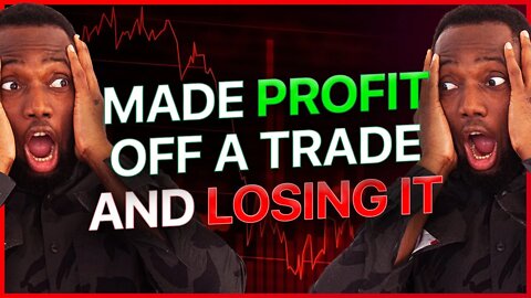 He Made Profit Off A Trade But Too Greedy To Close