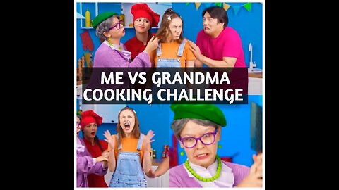 ME VS GRANDMA COOKING CHALLENGE