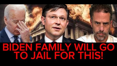 🚨HUGE🚨-MIKE JOHNSON PLANS TO IMPEACH & JAIL BIDEN FOR BRIBERY SCHEME!