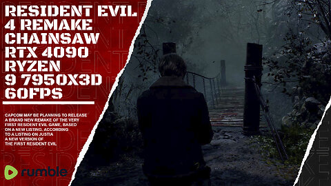 Resident Evil 4 Remake Chainsaw RTX 4090 Ryzen 9 7950X3D | 60fps