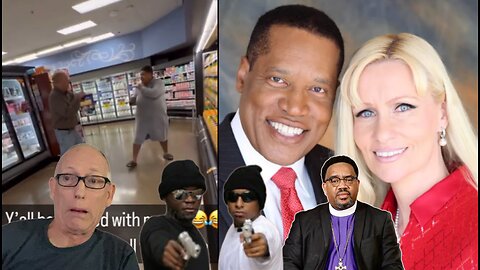 Larry Elder exposed by Woke Black preacher, Black woman squares up with White supremacist.