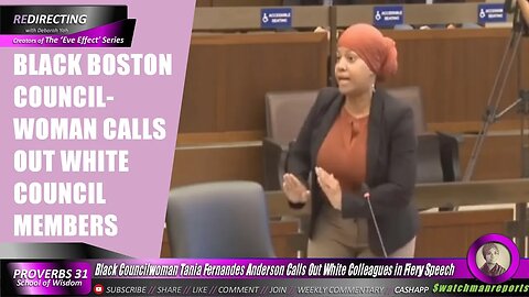 Black Councilwoman Tania Fernandes Anderson Calls Out White Colleagues in Fiery Speech