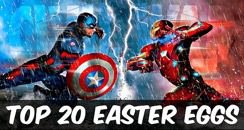 Captain America Civil War - Top 20 Easter Eggs (2016)