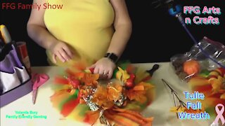 FFG Arts n Crafts Tulle Fall Wreath