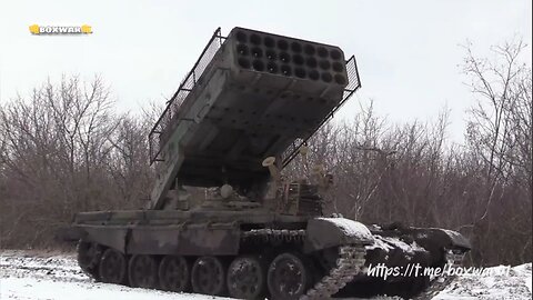 ‼️🇷🇺⚡TOS- 1A "Solntsepek" of the NBC defense units of the 29th combined arms army of the "Vostok"