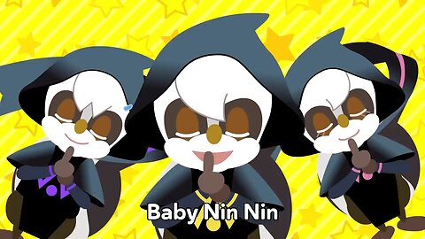 Baby Nin Nin Italy┃#babyninnin┃Masquerade┃Ninja Skunks┃Ninja Song┃#rabbitwarren