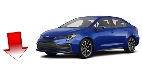 2021 Toyota Corolla XSE CVT (GS), Blue Crush Metallic