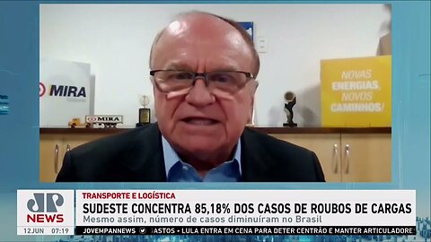 Sudeste concentra 85,18% dos casos de roubos de cargas, diz pesquisa