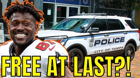 Ex Tampa Bay Buc ANTONIO BROWN is FREE after CHARGES DROPPED by Prosecutors in Florida!