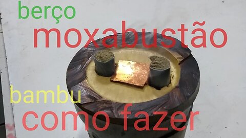 como fazer berço para moxabustão@bambutotal