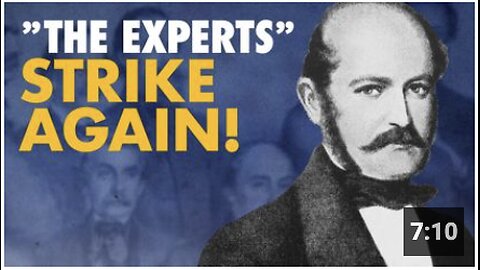 The Semmelweis Saga - Where "The Experts" Ruined Everything - Again! | Ivor Cummins