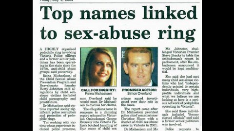 Jeff Kennett dark side (accused Pedo)