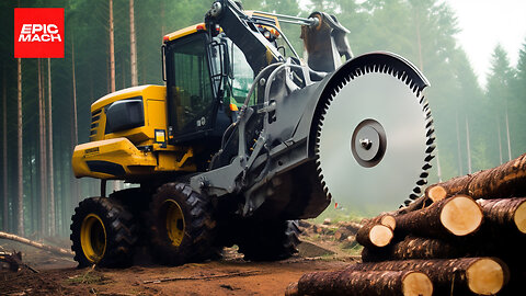 Dangerous Precision - 10 Epic Tree Harvesting Machines