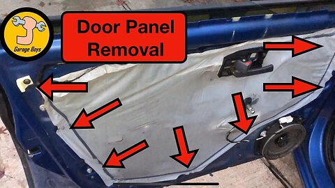 Kia Rio Door Panel Removal