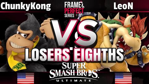 FPS2 Online Losers Top 8 - TE | ChunkyKong (Donkey Kong) vs. SSG | LeoN (Bowser) - Smash Ultimate