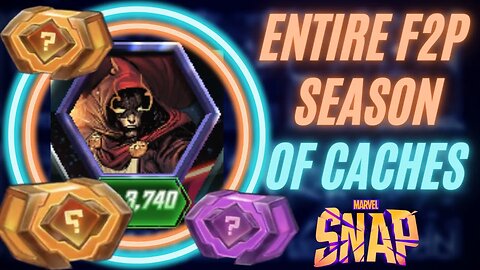 Opening an Entire Free to Play Season's Worth of Reserves and Caches | Marvel Snap