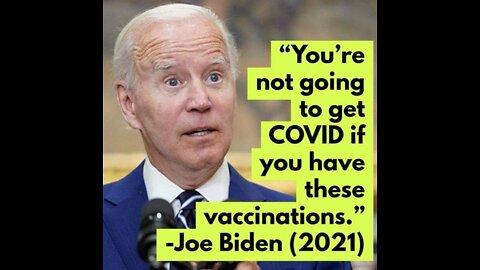 "You're Not Going To Get C***d If You Have These Vaccinations"